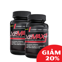 Giảm giá 20% sản phẩm khi mua combo 2 lọ Vipmax-RX