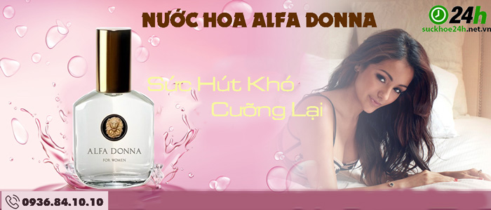 nước hoa kích dục alfa donna