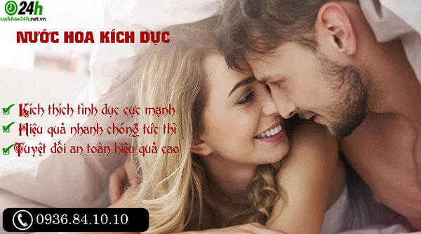 nước hoa kích dục giúp kích thích ham muốn