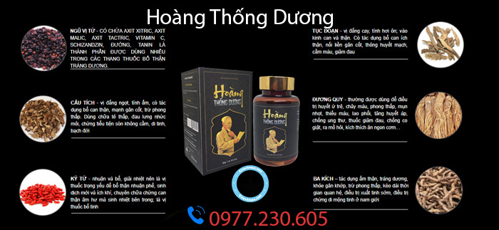 thành phần Hoàng thống dương