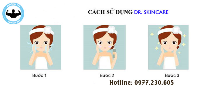 Cách sử dụng Dr Skincare