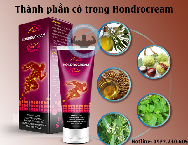 Thành phần HondroCream