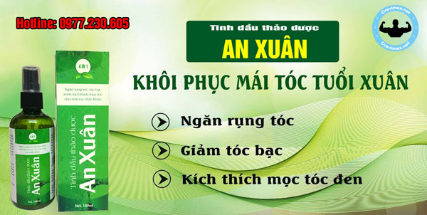 Công dụng Mọc tóc An Xuân