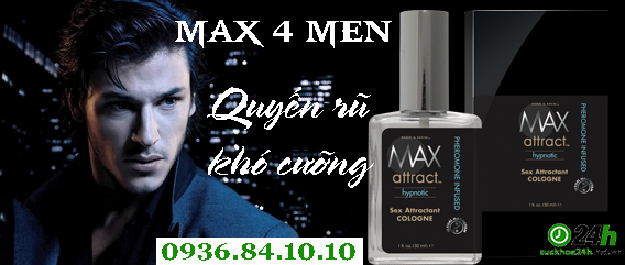 nước hoa kích dục max 4 men