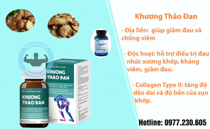 Thành phần Khương Thảo Đan