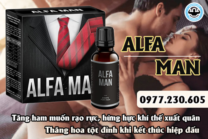 công dụng alfa man