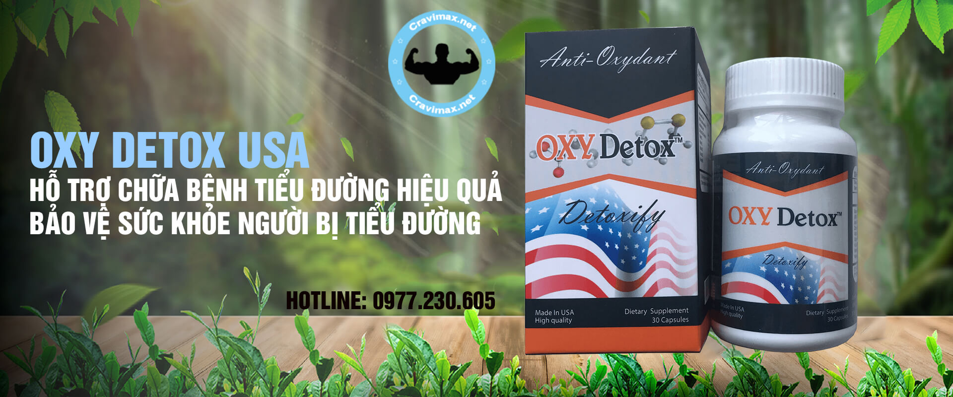 công dụng của oxy detox