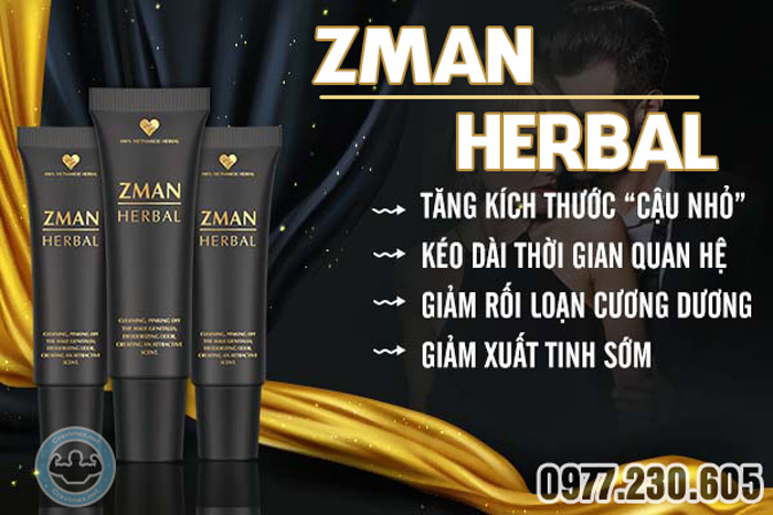 công dụng zman herbal