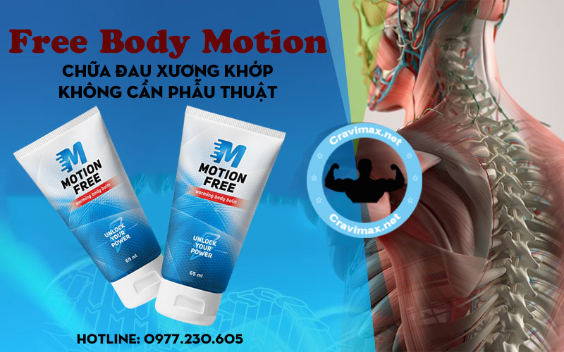 công dụng kem Free Body Motion