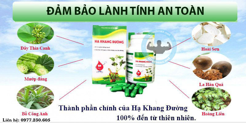 Thành phần Hạ Khang Đường