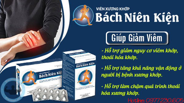 Công dụng Bách Niên Kiện