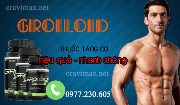 bộ ba viên uống nở ngực groloid 