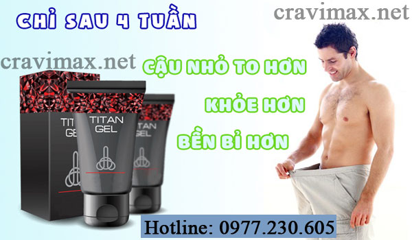 giảm ngay 20% khi mua 2 gel titan nga