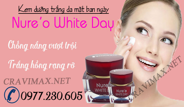 kem dưỡng trắng da Nure'o White Day