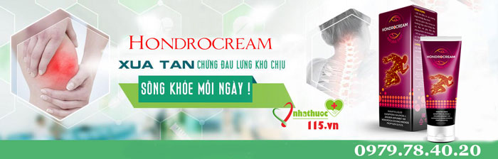 đối tượng sử dụng hondrocream