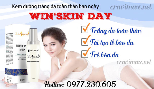 công dụng kem win'skin day