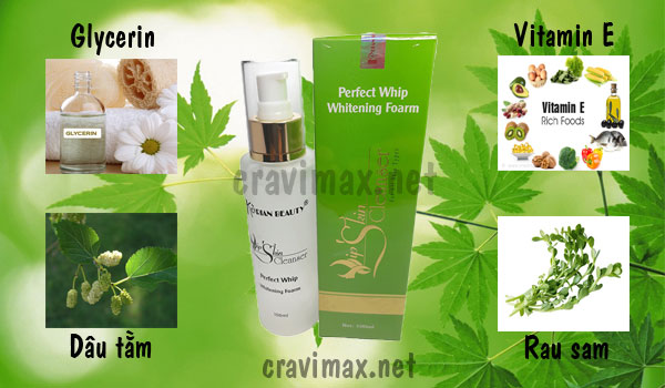 thành phần vip'skin cleanser