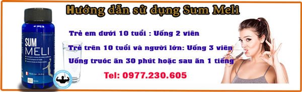 sử dụng sum meli