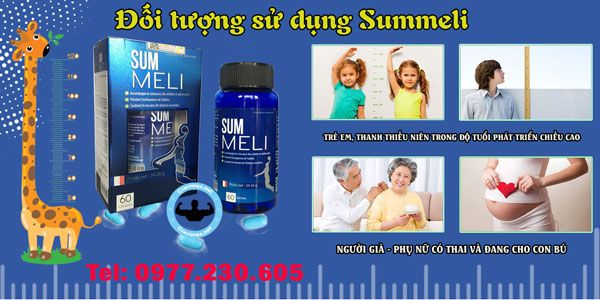 đối tượng dùng sum meli