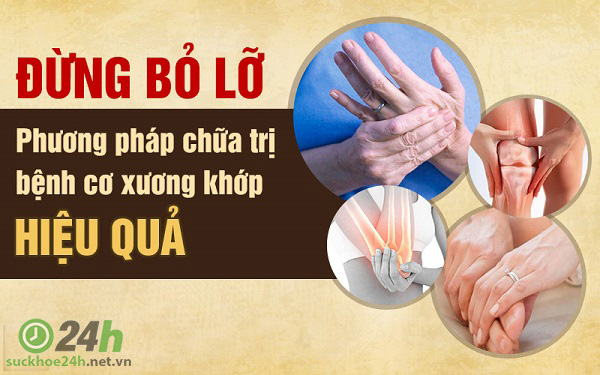 Nguyên nhân và cách điều trị đau xương khớp