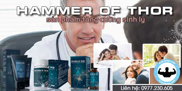 Tinh Chất Hammer of Thor - Cách Để Quý Ông Cải Thiện Sinh Lý Của Mình