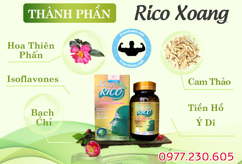 thành phần xoan rico