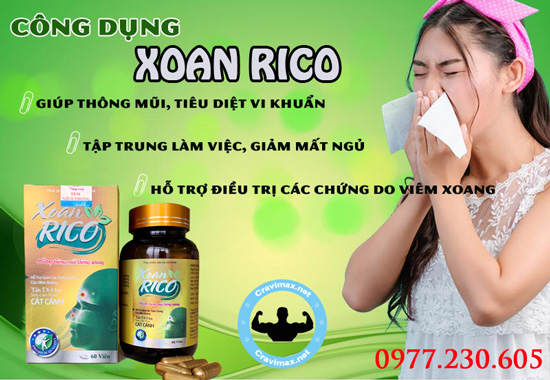 công dụng xoan rico