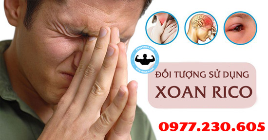 đối tượng sử dụng xoan rico