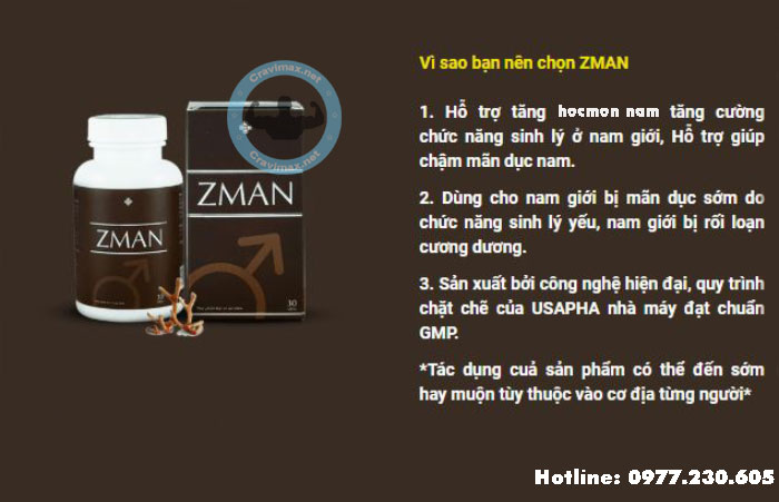 zman công dụng