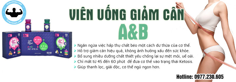 Công dụng Viên uống giảm cân A+B